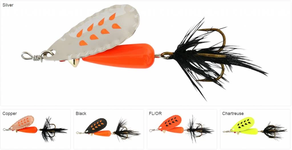 Abu Garcia Droppen Fluo Spinner Kunstaas 3 Abu Garcia Droppen Fluo Spinner Kunstaas