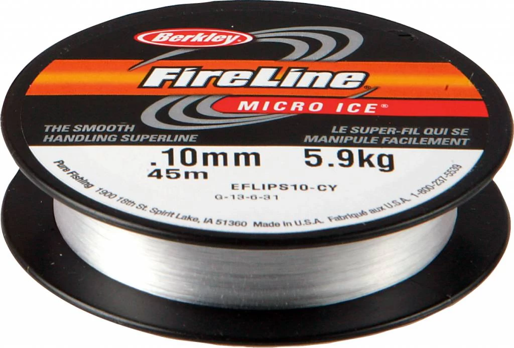 Berkley FireLine Micro Ice Crystal Dyneema Gevlochten Lijn 3 Berkley FireLine Micro Ice Crystal Dyneema Gevlochten Lijn