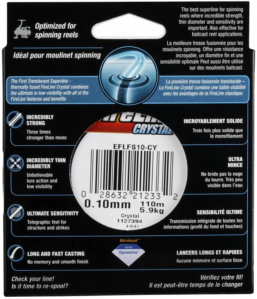 Berkley FireLine Original Crystal Dyneema Gevlochten Vislijn 5 Berkley FireLine Original Crystal Dyneema Gevlochten Vislijn - Image 3