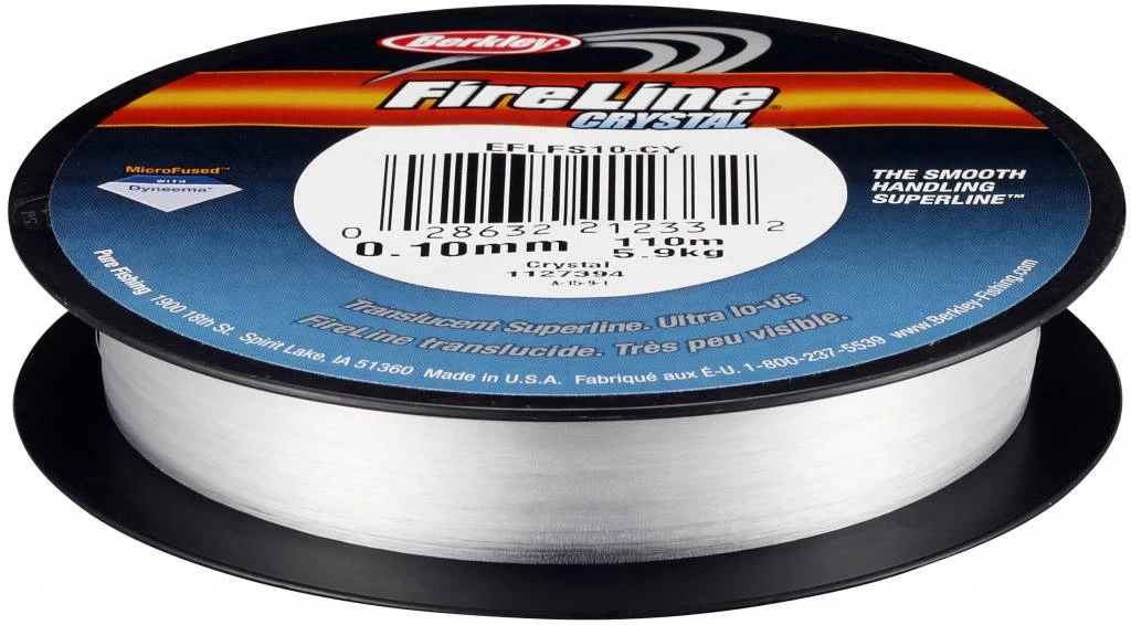 Berkley FireLine Original Crystal Dyneema Gevlochten Vislijn 3 Berkley FireLine Original Crystal Dyneema Gevlochten Vislijn