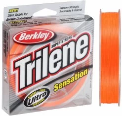 Berkley Trilene Sensation Blaze Orange Nylon Visdraad
