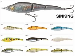 Sebile Magic Swimmer Sinking Jerkbait Kunstaas