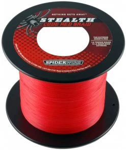 SpiderWire Stealth Code Red Dyneema Gevlochten Lijn -Fishing World Verkoop spiderwire spiderwire stealth code red dyneema gev 6