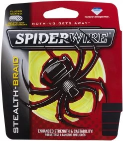 SpiderWire Stealth Yellow Dyneema Gevlochten Lijn -Fishing World Verkoop spiderwire spiderwire stealth yellow dyneema gevlo 2