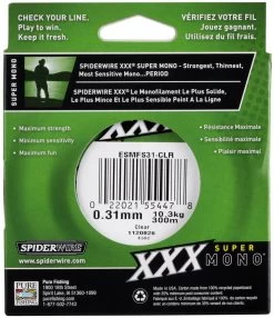 SpiderWire Super Mono XXX Nylon Vislijn -Fishing World Verkoop spiderwire spiderwire super mono xxx nylon vislijn 2