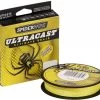 SpiderWire UltraCast Hi-Vis Yellow Gevlochten Visdraad