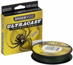 SpiderWire UltraCast Low-Vis Green Gevlochten Visdraad